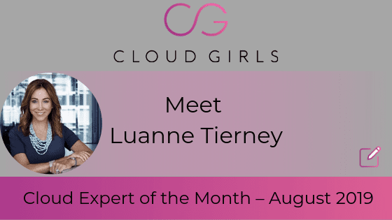 Luanne Tierney: Cloud Expert of the Month – August 2019