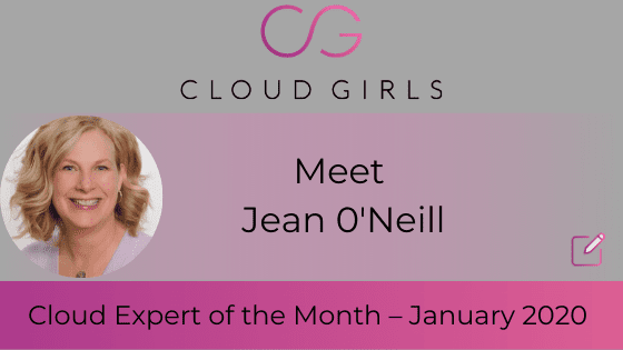 Meet Jean O’Neill: Cloud Expert of the Month – January 2020