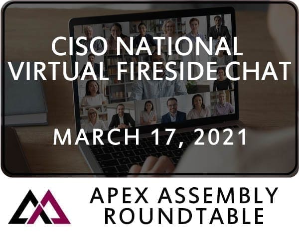 2021 CISO Virtual National Fireside Chat March 17 – Axonius