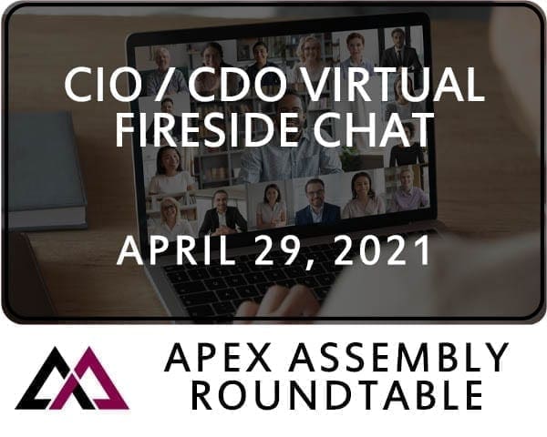 2021 CIO & CDO Virtual Fireside Chat Tamr April 29