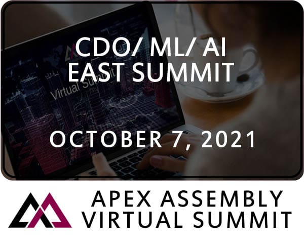 2021 CDO/ ML/ AI East Summit October 7