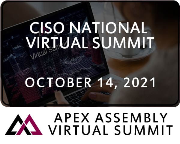 2021 CISO National Virtual Summit October 14