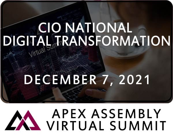 2021 CIO National Digital Transformation Virtual Summit December 7