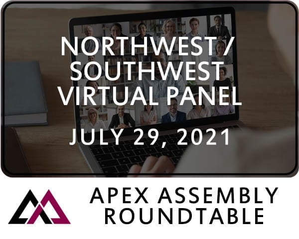 2021 Northwest / Southwest Virtual Panel July 29