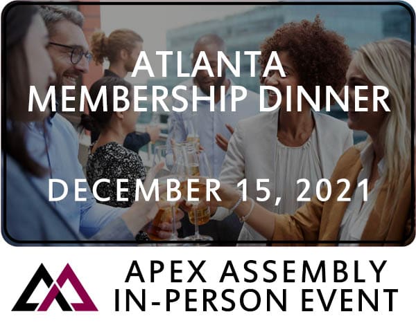 2021 Atlanta Membership Dinner December 15