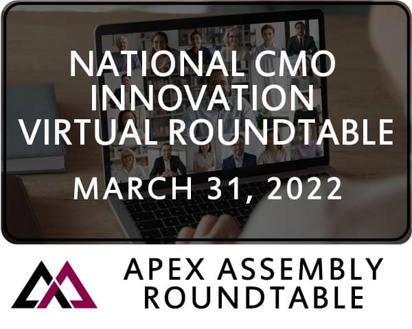 2022 National CMO Innovation Virtual Roundtable March 31